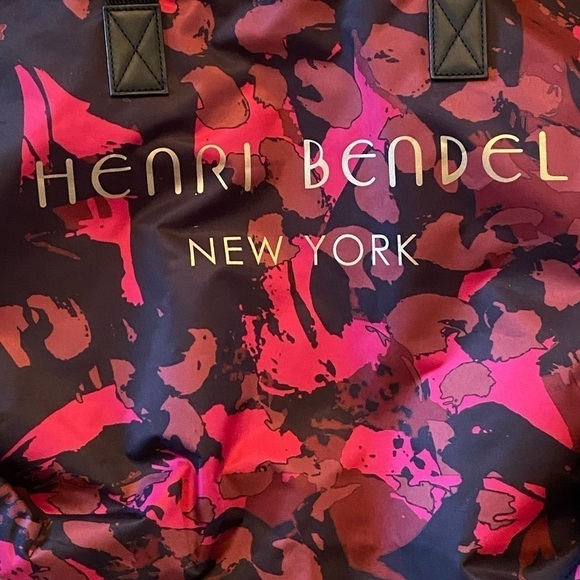 Henri Bendel New York Abstract Floral Tote - Picture 2 of 4
